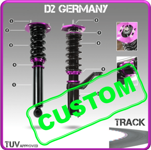 D2 Germany TRACK CUSTOM Gewindefahrwerk